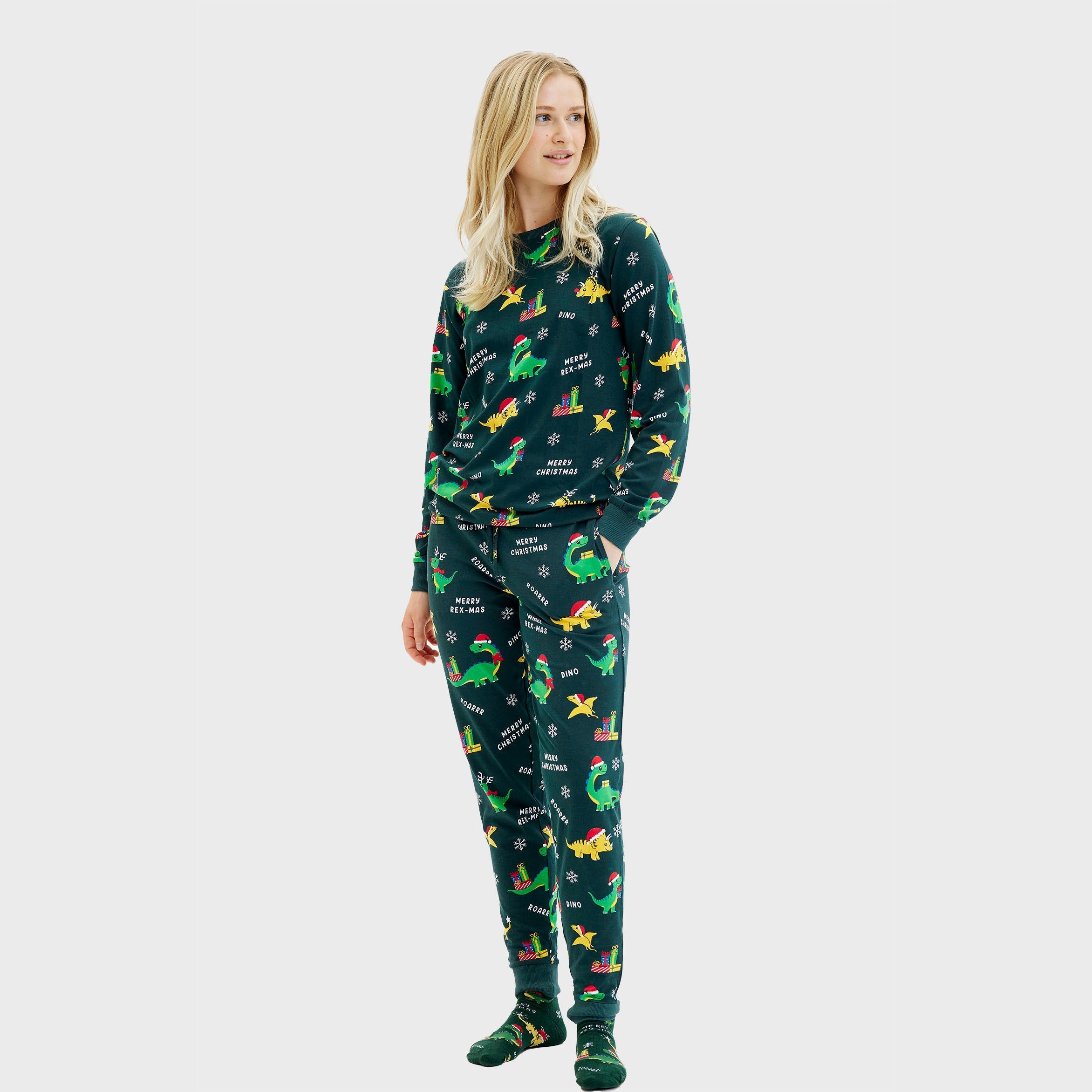 Dino Julpyjamas - Dam
